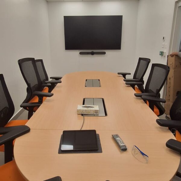 conference room AUDIO AND VIDEO SETUP